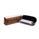 Bushman John Lee Steelie Harmonica Includes Free USA Shipping