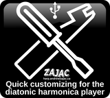 Andrew Zajac Bundle: Essential Tool Kit and Quick Customizing for Diatonic Harmonica Videos on USB. Includes Free USA Shipping