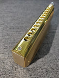 *On Sale* Kongsheng Lyra Gold High Quality 12 Hole Chromatic Harmonica Key of C. Incldues Free USA Shipping