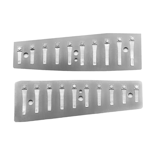 Yonberg Stainless Steel Reed Plates for Yonberg Storm/Typhoon. Includes Free USA Shipping