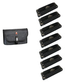 Bushman Roundhouse Harmonica 7pc Set with Joey Knows Pouches C7 7pc Case Keys Low F, G, A, Bb, C, D and E. Includes Free USA Shipping