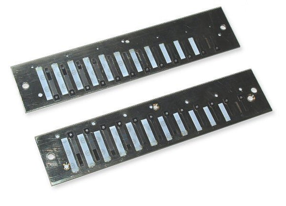 Seydel Reed Plate Set for Saxony Chromatic Orchestra Tuning Key of C. Includes Free USA Shipping