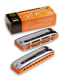 Custom Harmonicas by Dennis Fischette Seydel Session Steel. Includes Free USA Shippng