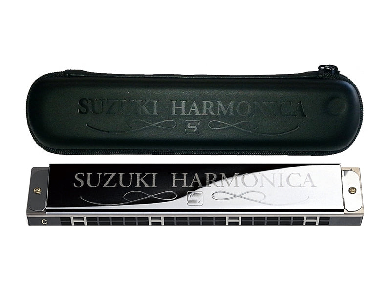 Suzuki SU-21SP-N 21-hole Tremolo Special Harmonica. Includes Free