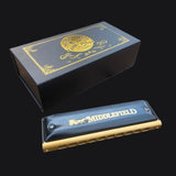 Bushman Middlefield Octave Harmonica ETA 8/12. Includes USA Shipping