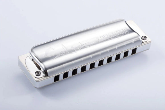 *Deal Of The Day* Kongsheng Solist Folk Harp High Quality 10 Hole Diatonic Harmonica Key of Low F. Includes Free USA Shipping