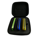 *Deal Of The Day* Yonberg Case For 3 Diatonic Harmonicas. Includes Free USA Shipping