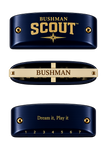 Bushman Scout Harmonica ETA 8/12. Includes USA Shipping