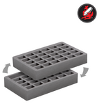 Joey Knows Pouches C30 Busking Buddy Harmonica Case(Holds up to 30 Diatonics). Includes Free USA Shipping