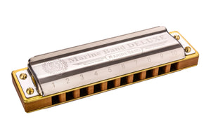 Hohner Marine Band Deluxe Country Tuning. Includes Free USA