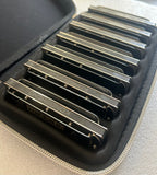 Kongsheng Ting 10 Hole Diatonic Harmonica 7 Piece With Kongsheng 7 Piece Case YOU PICK THE KEYS. Includes Free USA Shipping