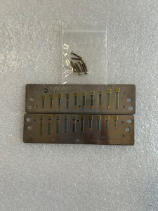 Suzuki Manji Sky Reed Plates(with screws) Key of C. Includes Free USA Shipping