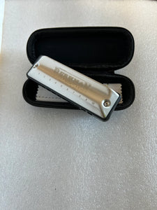 Holiday Special! Bushman John Lee Original 10 Hole Diatonic Harmonica Keys Low F, G, A, C, or F. Includes Free USA Shipping