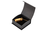 Hohner model 110 Little Lady Key of C Gold Plated Mini Harmonica.  Includes Free USA Shipping.