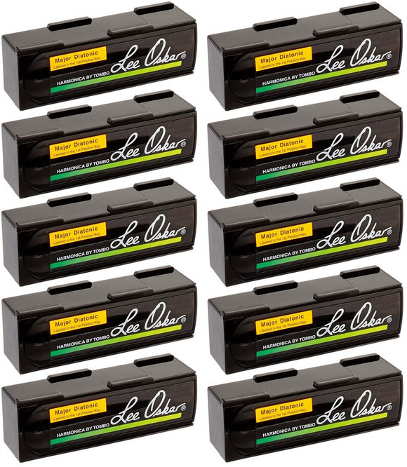 Lee Oskar Stock Empty Major Diatonic Case(10 Pack). Includes Free USA Shipping