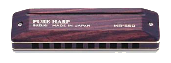 Suzuki Pure Harp MR-550 Key of D includes Free USA Shipping