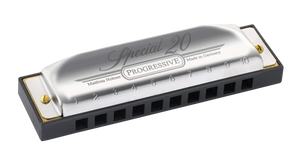 Custom Harmonicas by Dennis Fischette Hohner 560 Special 20. Includes Free USA Shipping