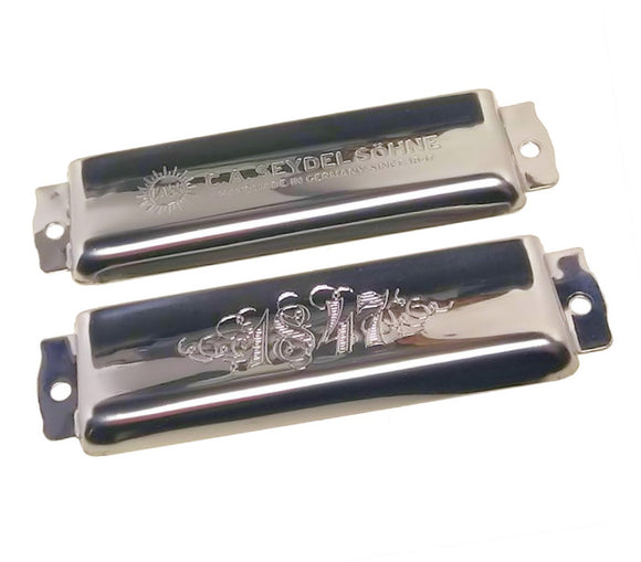 Seydel Cover Plates Set Blues 1847 LIGHTNING made of stainless steel includes Free USA Shipping