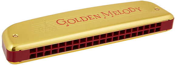 Hohner 2416/40 Golden Melody Tremolo Harmonica Key of C includes Free USA Shipping