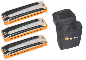 Seydel Session Steel Alternate Tunings 3 Piece Set with 6 hole Belt Bag 930006 YOU PICK KEYS includes Free USA Shipping