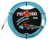 Pig Hog "Daphne Blue" Instrument Cable, 10Ft PCH10DB/PCH10DBR