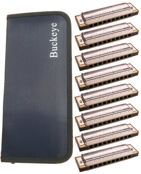 Hohner Blues Band 7-Piece Harmonica Set 1501