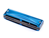 Kongsheng Bluebird 7 Pack with Kongsheng 7pc Case High Quality 10 Hole Diatonic Harmonicas includes Free USA Shipping