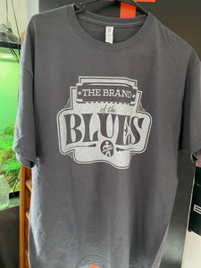 Hohner The Brand Of The Blues T-Shirt Grey. Includes Free USA Shipping