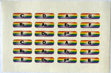 Andrew Zajac Stout Flat Rainbow Key Labels