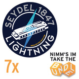 Seydel 1847 Lightning - Set of 7 #16627 includes Free USA Shipping