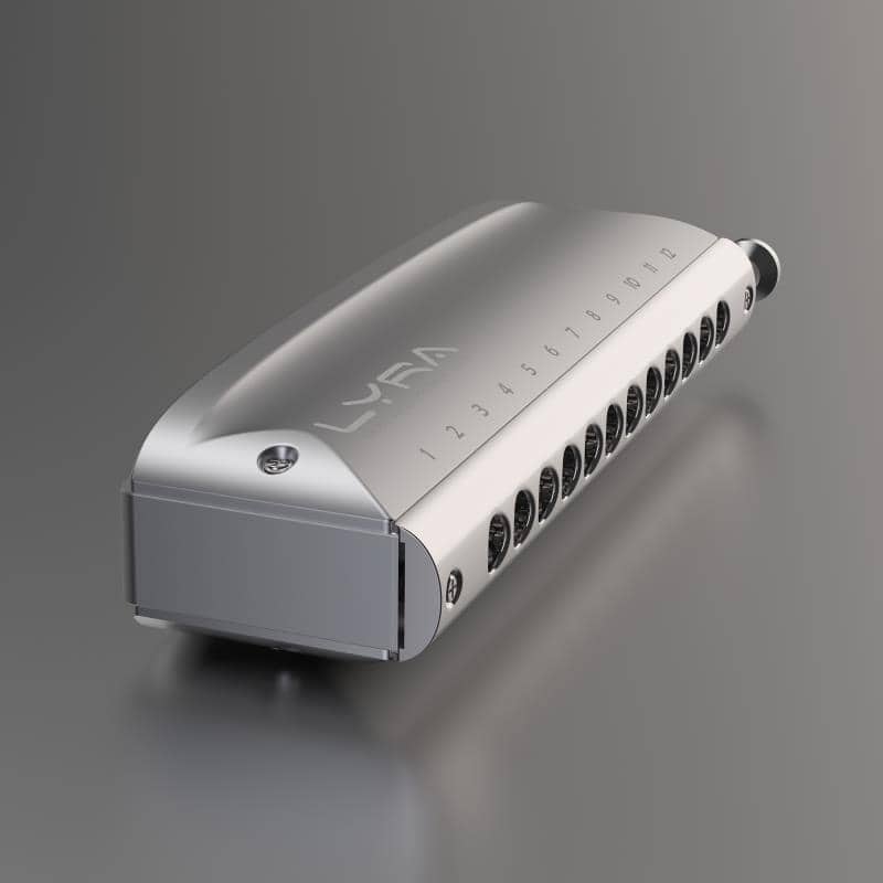 Kongsheng Lyra High Quality 12 Hole Chromatic Harmonica Includes