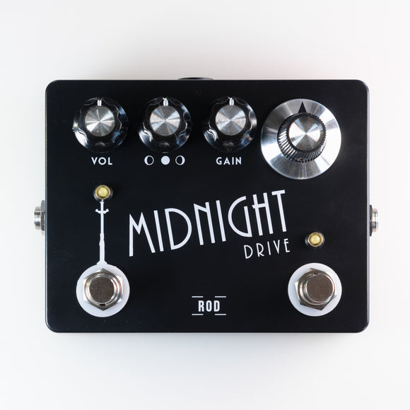 Harp ROD Effects. Midnight Drive. Transparent Overdrive Harmonica Pedal. Free USA Shipping.