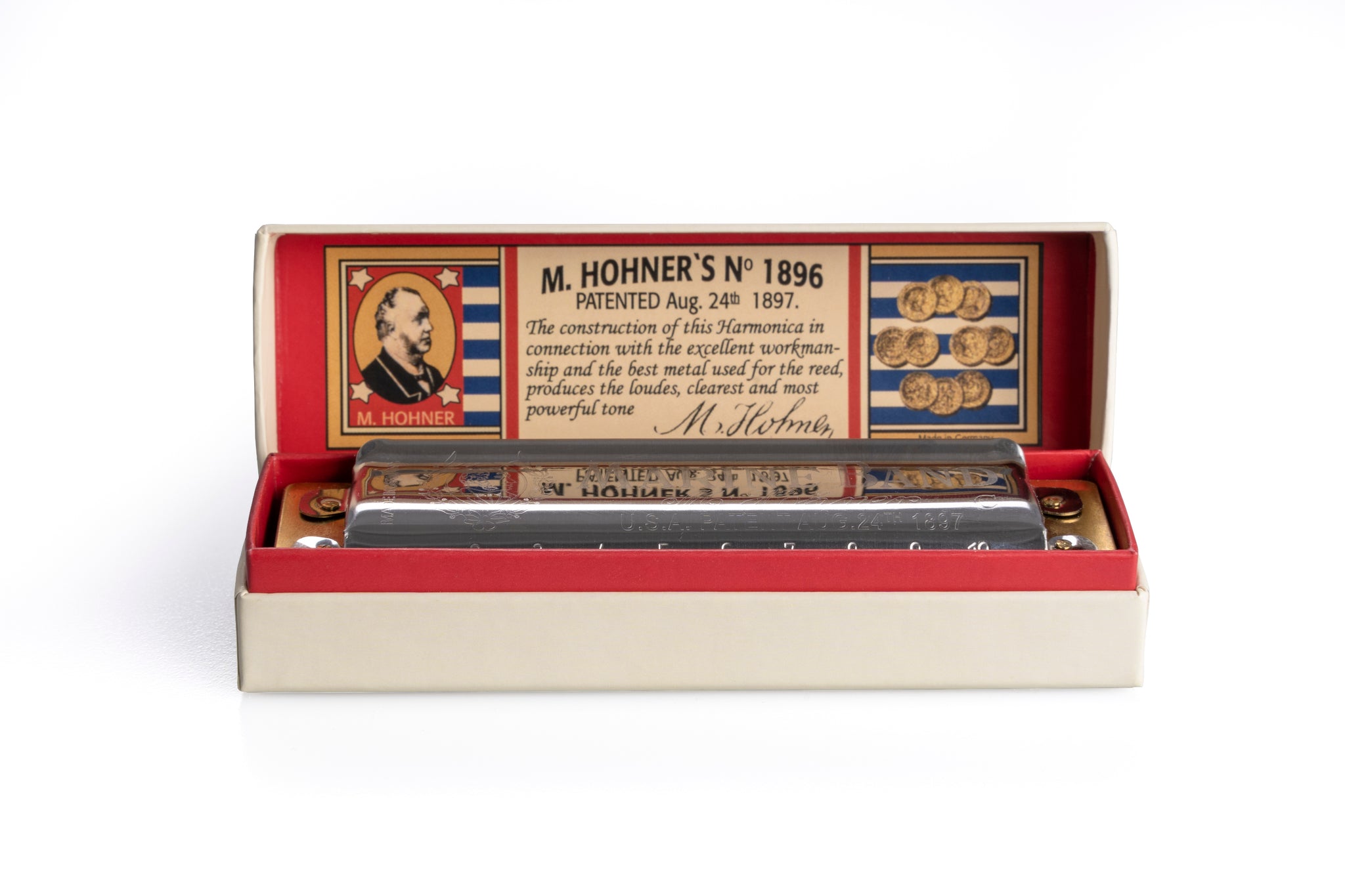 Hohner 125th Anniversary Commemorative Edition Marine Band 1896