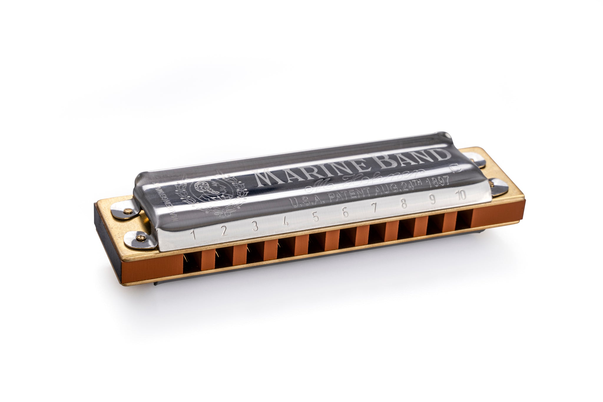 Hohner 125th Anniversary Commemorative Edition Marine Band 1896 C