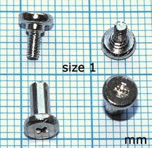 Seydel Cover Screws Set Size 1 Free USA Shipping