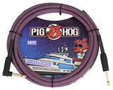 Pig Hog "Riviera Purple" Instrument Cable, 10ft PCH10RPP/PCH10RPPR