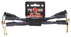 PigHog Lil Pigs 6in Patch Cables - 4 Pack