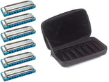 Hohner Rocket Low Complete 6 Piece Set with Hohner C7 Case Low C, Low D, Low E, Low Eb, Low F, Low F# free USA shipping