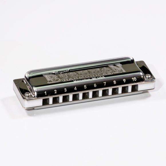 Bushman NEW Delta Frost Steelie Harmonica Free USA Shipping