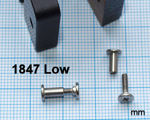 Seydel Cover Screws Set - Low for 1847 LOW Bold Series Free USA Shipping