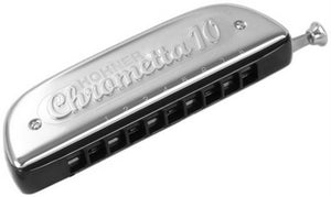 Hohner Chrometta 10 #253 Key of C includes Free USA Shipping