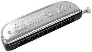 Hohner Chrometta 12 #255 Key of C and G includes Free USA Shipping