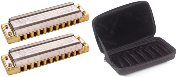 Hohner Crossover 2 Piece Set with Hohner C7 Case YOU PICK THE KEYS free USA shipping