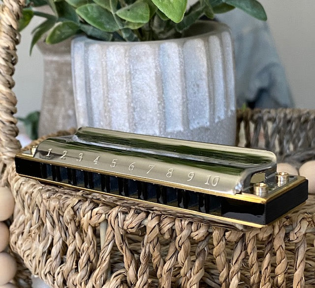 Custom Harmonicas by Dennis Fischette. Hohner Marine Band Deluxe W/ An ...