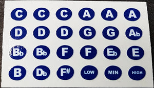 Andrew Zajac Micro Key Labels Free USA Shipping