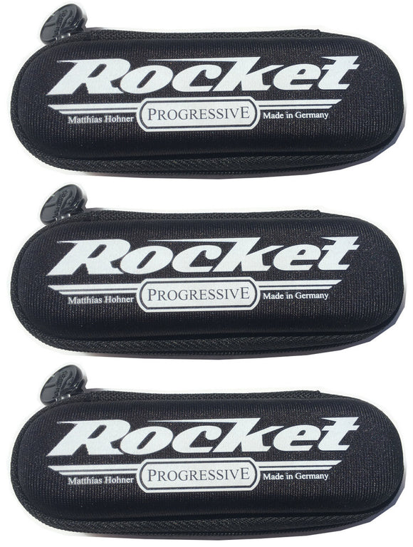 Hohner Spare Rocket Zip-Up Pouches 3 Pack Free USA Shipping