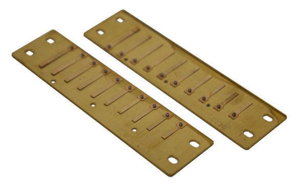 Hohner Thunderbird Reed Plates. RP2011 (screws not included) Free USA Shipping
