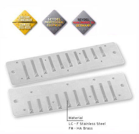 Seydel Session / Session Steel Reed Plate Includes Free USA shipping