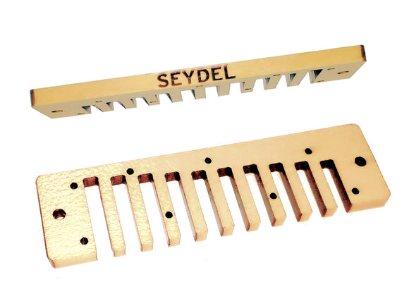Seydel Stock Comb: Slim Comb 1847 CLASSIC High 5,2mm, wood Free USA Shipping