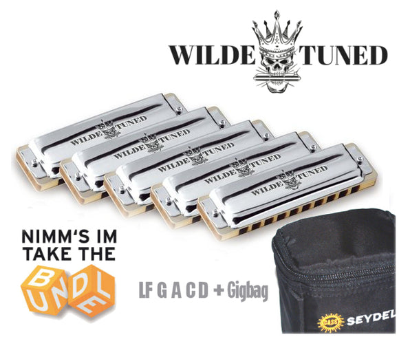 Seydel 1847 CLASSIC - Wilde Rock Tuning (Set of 5. Keys: G, A, Bb, C, D) Includes Free USA Shipping